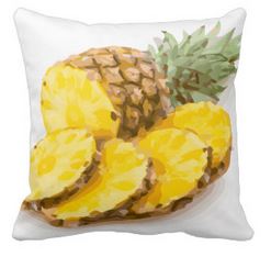pineapple slices pillow