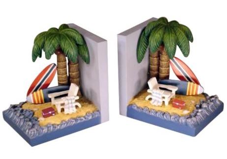 surfing bookends