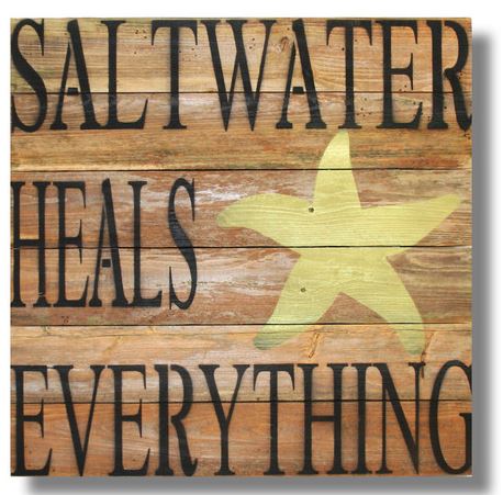 saltwater heals everything