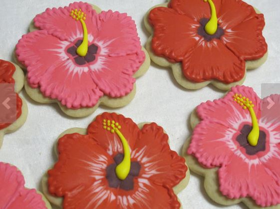 hibiscus cookies