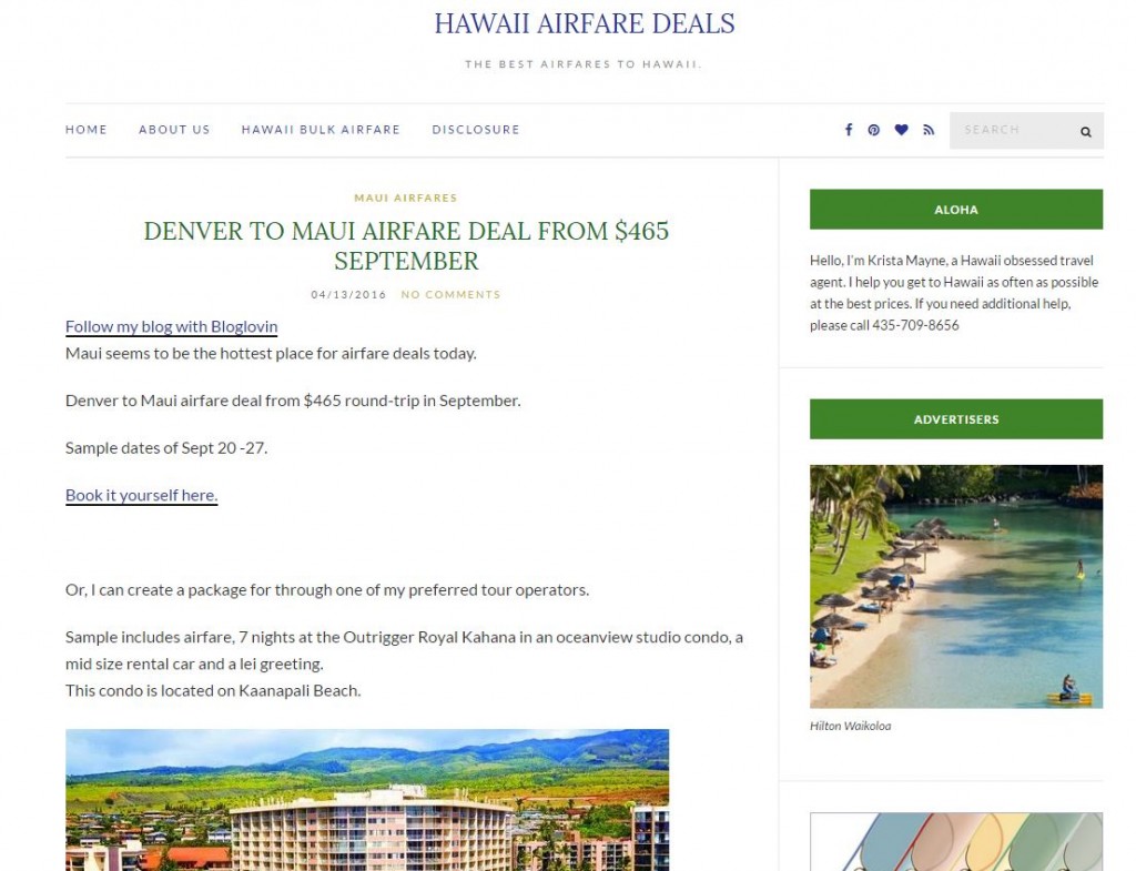 save on flights to hawaii