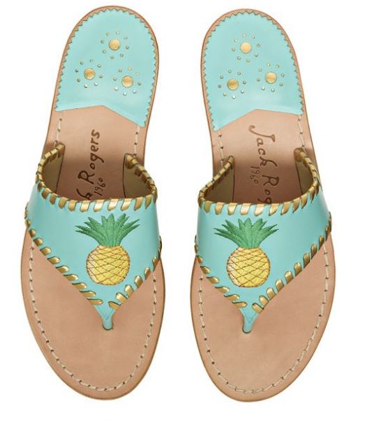 pineapple sandals
