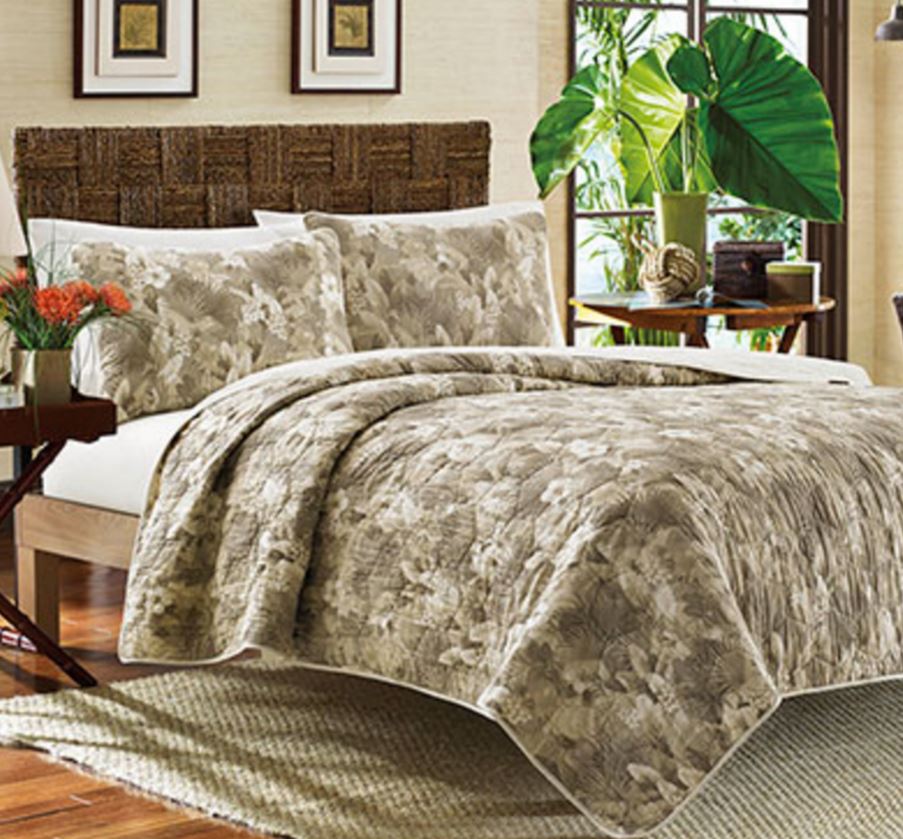 tommy bahama hibiscus quilt
