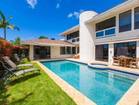 large hawaii vacation rental