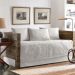 white daybed bedding