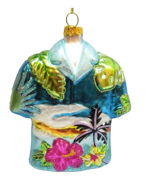 hawaiian shirt ornament